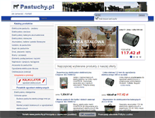 Tablet Screenshot of pastuchy.pl